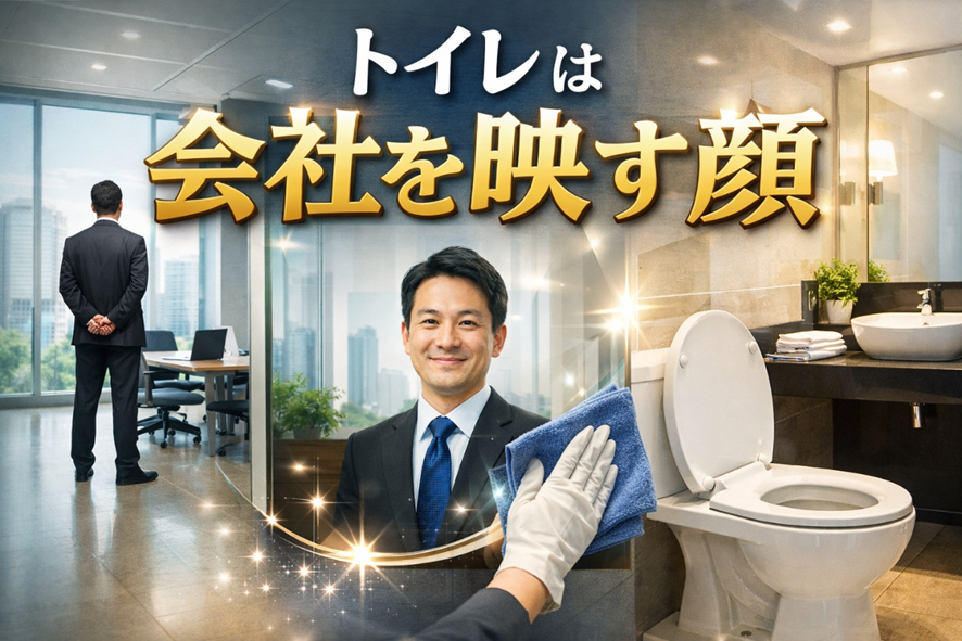 トイレは会社を映す鏡